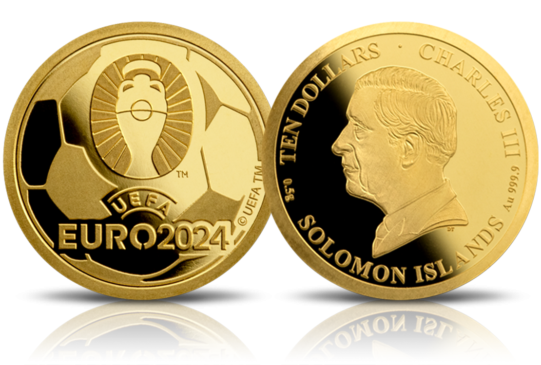  logo Euro 2024 mistrzostwa Europy moneta